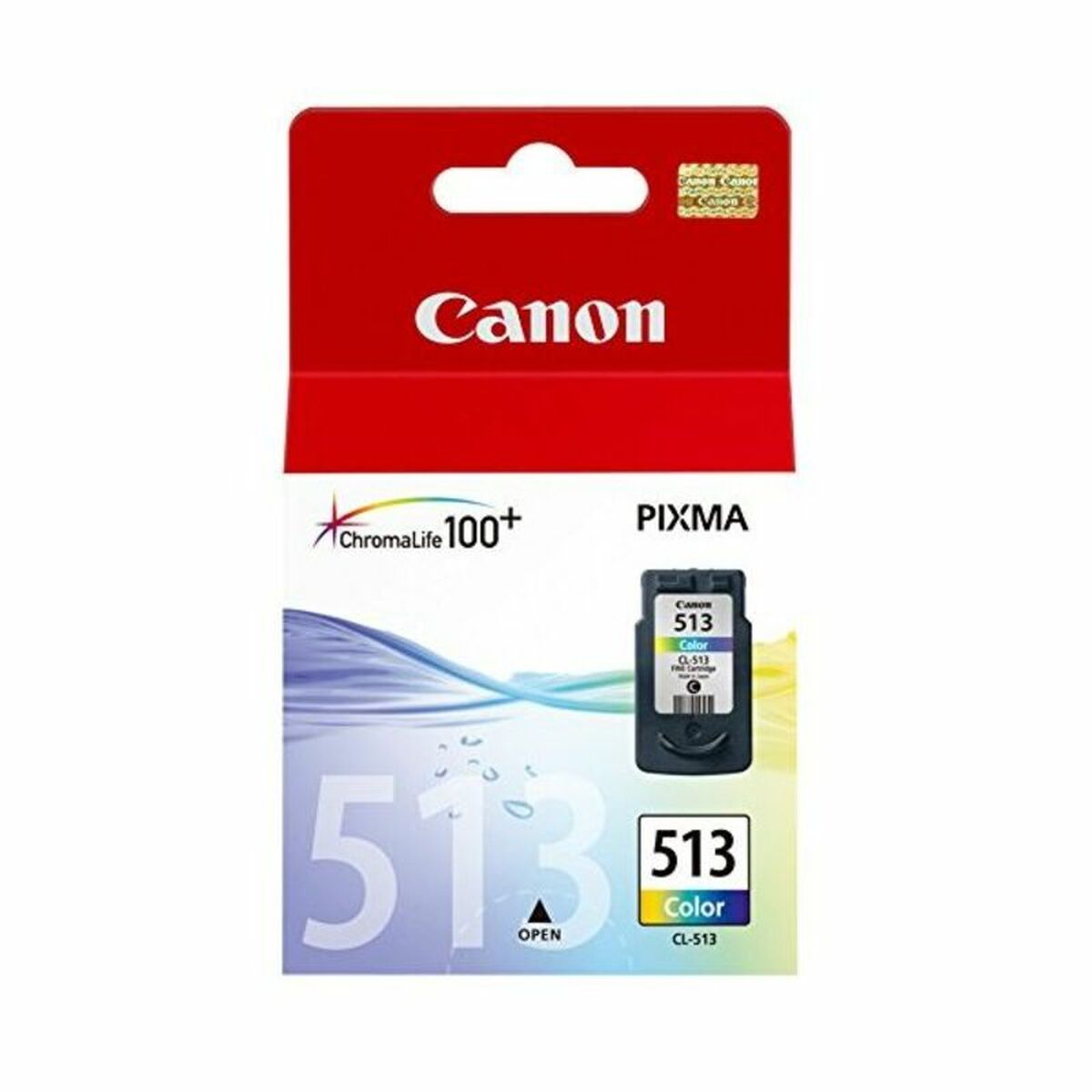 Original Ink Cartridge Canon CL-513 Yellow